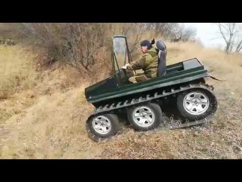 Видео: Испытание вездехода БОРУС.