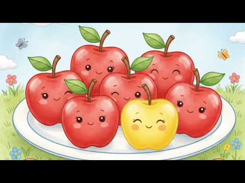 Видео: Яблучна математика.Число і цифра 7.