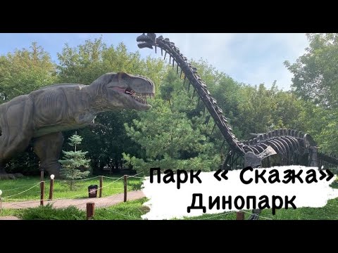 Видео: Парк « Сказка». Динопарк . День города.