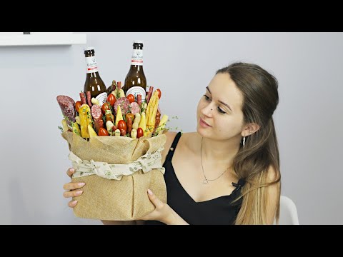 Видео: Мужской букет в коробке - его сможет сделать каждый! | МАСТЕР-КЛАСС