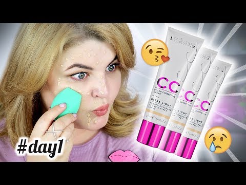 Видео: НЕДЕЛЯ ТЕСТ-ДРАЙВОВ: СС КРЕМ LUMENE / #day1