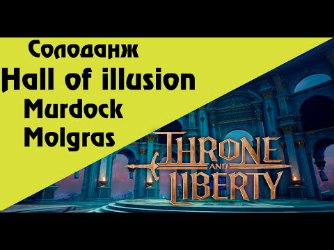 Видео: Солоданж - Зал иллюзий. Тактика на Молграса и Мурдока Throne and Liberty Molgras and Murdock tactics