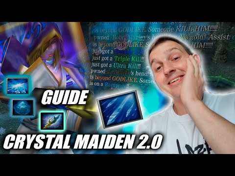 Видео: Crystal Maiden Guide 2.0 | Лучший сапорт! Или... Лучшей Массовик затейник?)