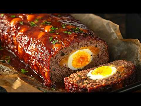 Видео: Самый вкусный мясной хлеб в мире! Попробуйте приготовить его так. Он такой вкусный ❗️