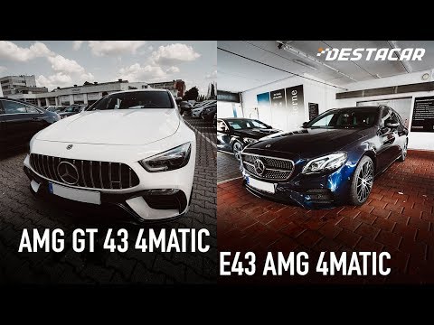 Видео: Mercedes AMG /// Смотрим E43 и AMG GT 43