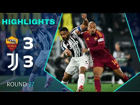 Видео: Рома - Ювентус | 3-3 | Обзор матча | Серия А 2025-26 | Рома Ювентус