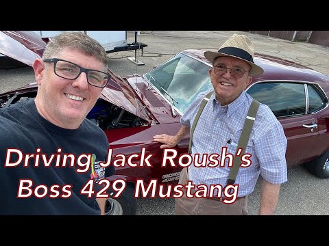 Видео: Я вожу Boss 429 Mustang Джека Рауша 1969 года