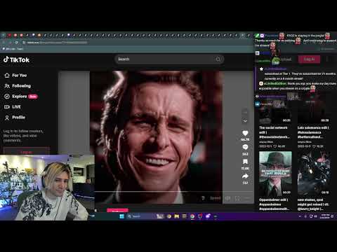 Видео: xQc смеётся над TikTok с помощью Chat!