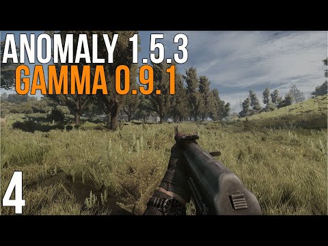 Видео: 🔥 ГАММА С ДОПОЛНЕНИЯМИ! STALKER ANOMALY 1.5.3 СБОРКА GAMMA 0.9.1 + FROSTY WEAPON PACK! #4