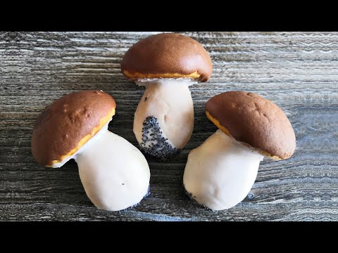 Видео: «Грибочки» - печенье из далекого детства! 🍄