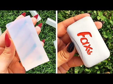 Видео: Асмр мыло резки | Удовлетворительное видео [ASMR] #29