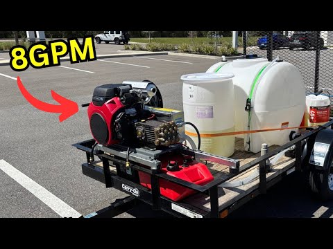 Видео: НОВЫЙ прицеп для мойки под давлением 5x8 (2025)