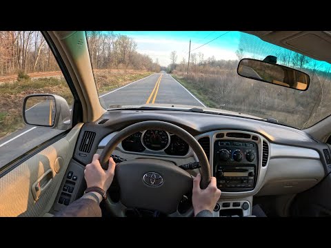 Видео: 2005 Toyota Highlander V6 4WD - тест-драйв от первого лица