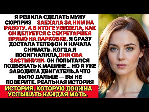 Видео: Я ПЛАКАЛА, ЧИТАЯ! Я увидела, как муж целуется с секретаршей. Он не знал, что я рядом.