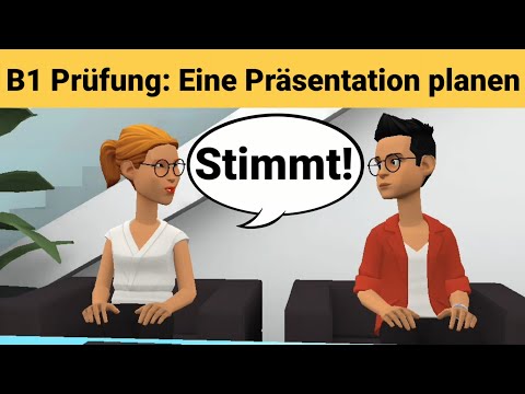 Видео: Устный экзамен по немецкому языку B1 | Планируйте что-нибудь вместе/диалог |говорите. Часть 3