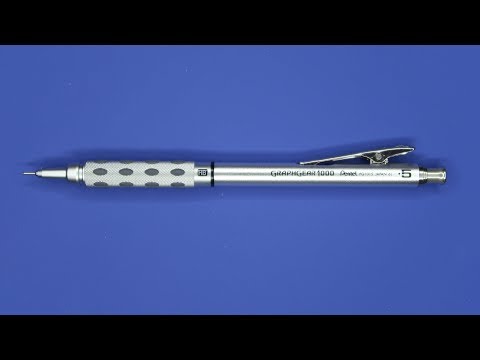 Видео: Pentel GRAPHGEAR 1000 | обзор механического карандаша | ProPencils