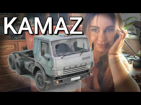 Видео: КАМАЗ обзор, полная сборка и окраска масштабной модели грузовика. AVD Models. Моделизм