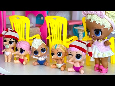 Видео: ВЫРОСЛИ НОСИКИ👃 У ВРУНИШЕК В ДЕТСКОМ САДИКЕ😲🤣 ЛОЛ сюрприз куклы мультики