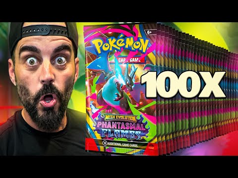 Видео: Я ОТКРЫЛ 100 НАБОРОВ ПОКЕМОНОВ «PHANTASMAL FLAMES»!