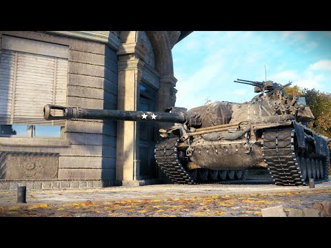 Видео: T110E4: Враг Спрятался, Но Не Смог Убежать - World of Tanks