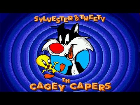 Видео: Sylvester and Tweety in Cagey Capers Прохождение (Sega Rus)