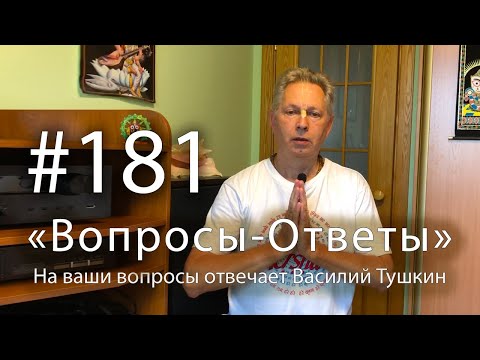 Видео: 2025-08-15 - "Вопросы-Ответы", Выпуск #181 - Василий Тушкин отвечает на ваши вопросы