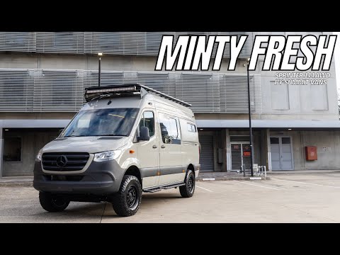 Видео: ОБЗОР ФУРГОНА - МЯТНАЯ СВЕЖЕСТЬ - SUMMIT M4 AWD 144 Sprinter готов к покорению Западной Австралии
