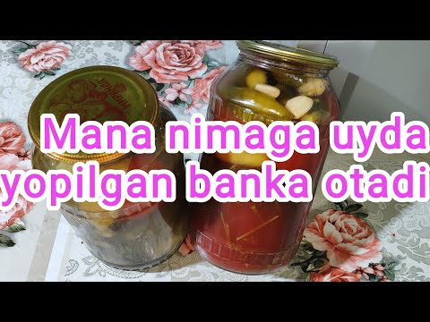 Видео: 🌷NIMAGA UYDA YOPILGAN BONKA OTADI.😱Именно поэтому в домашних условиях используется закрытая банка