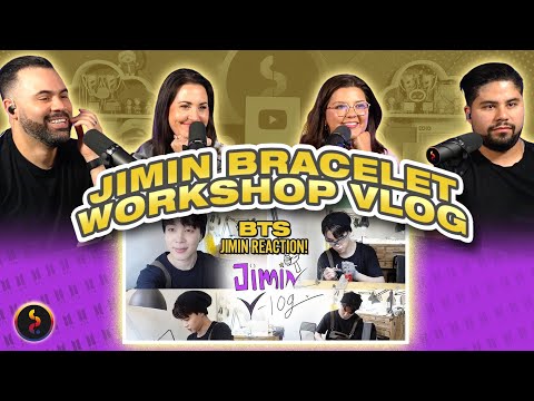 Видео: Чимин из BTS «Влог о мастер-классе по браслетам» — подписи Чимина 😂 | Реакция пар