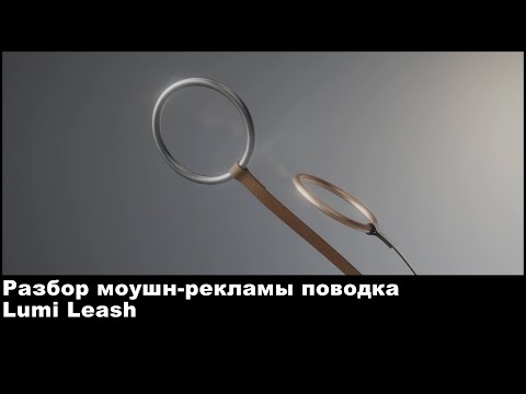 Видео: Разбор моушн-рекламы поводка Lumi Leash