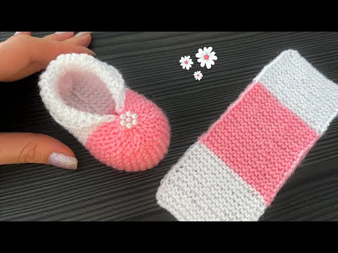 Видео: ВЯЗАНИЕ ОБУВИ ДЛЯ ДЕТСКОЙ ПОШАГОВО