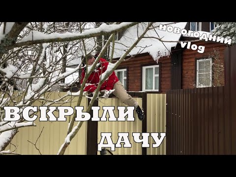 Видео: Отмечаем новый год за городом | Зимняя дача