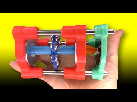 Видео: 🌑 МАГНИТНЫЙ ПОДШИПНИК ДЛЯ ВЕЧНОГО ДВИГАТЕЛЯ на 3D принтере 3D print Magnetic Bearing Игорь Белецкий