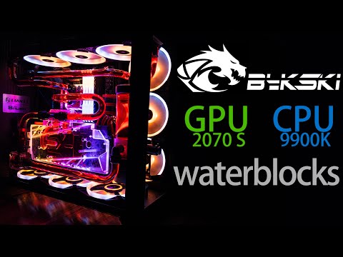 Видео: Водоблок GPU и CPU Bykski. Сборка. Тесты. [4K, 60FPS]