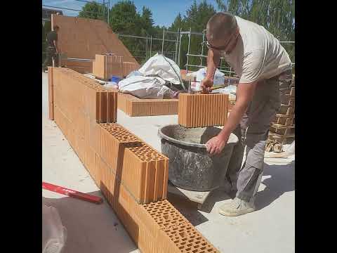 Видео: Технология кладки керамоблока из Tik-Tok:) Проверяем..!