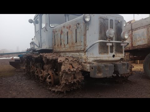 Видео: Т-74. Запуск двигуна трактора #т74