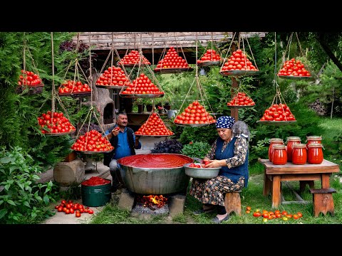 Видео: 🍅 От Свежих Помидоров До Томатной Пасты: Простой Рецепт Томатной Пасты