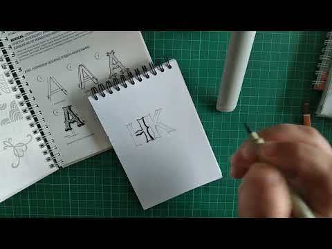 Видео: Монограмма очень просто!