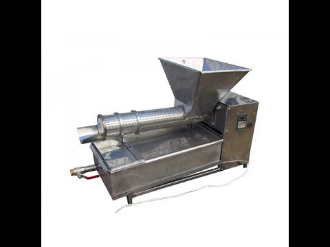 Видео: Шнек (Екструдер) для віджиму забрусу АВВ 100 в.2