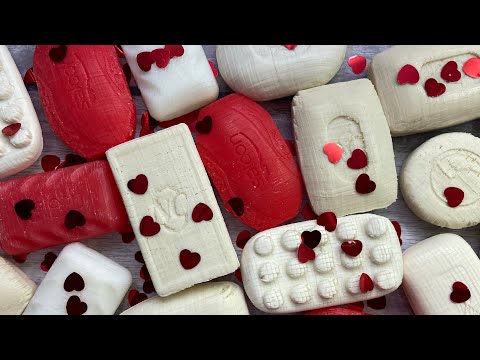 Видео: Crunch set of Asmr Cubes 🤍❤️🤍 Хрустящий сет Асмр Кубиков