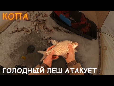 Видео: БЕШЕНЫЙ КЛЁВ ЛЕЩА - озеро КОПА