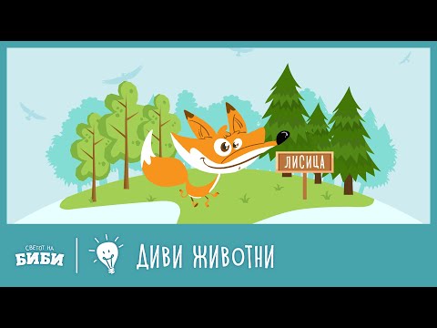 Видео: Учиме со Биби и Боби: Диви животни