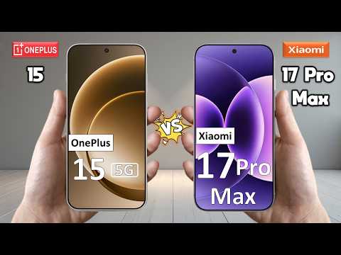 Видео: OnePlus 15 против Xiaomi 17 Pro Max — полное сравнение 🔥 Techvs