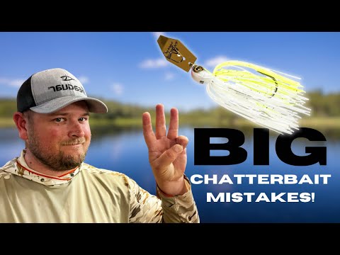 Видео: БОЛЬШИНСТВО рыболовов совершают эти 3 ОШИБКИ во время ловли на ЧАТТЕРБЕЙТА!!