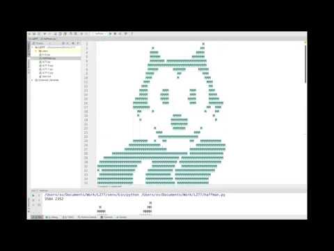 Видео: Сжатие данных. Пример на python