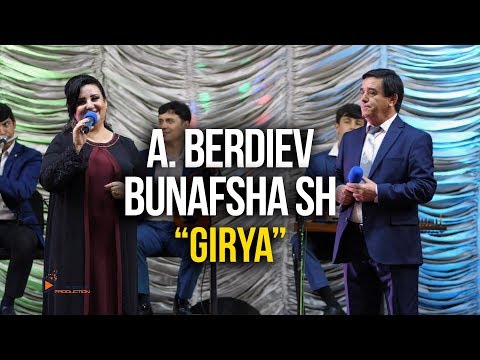 Видео: Бунафша Шокирова ва Абдумачид Бердиев - Гиря