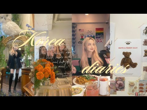 Видео: KOREA VLOG | шоппинг, красивые кафе, вкусная еда ✨🧸🍰🍧