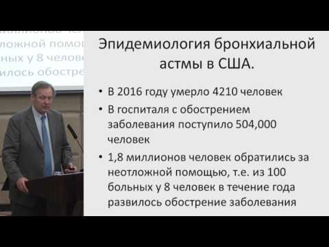 Видео: Чучалин А. Г. Бронхиальная астма - настоящее и будущее | Бронхиальная астма лечение