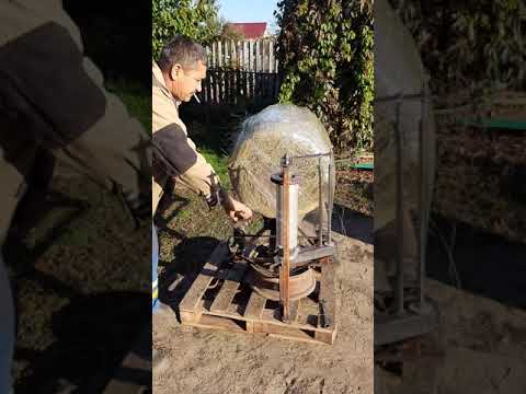 Видео: Станок для Сенажа часть 2.