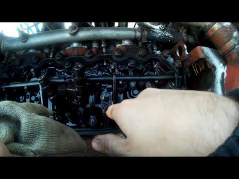 Видео: ДТ-75. Настроил клапана